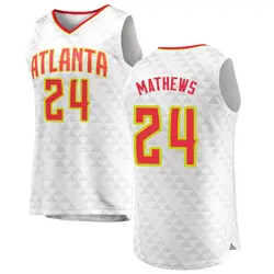 Garrison Mathews Atlanta Hawks Men's Fast Break Jersey - Association Edition - White