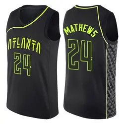 Garrison Mathews Atlanta Hawks Youth Swingman City Edition Jersey - Black
